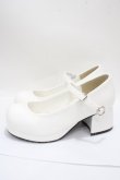画像2: DearMyLove / お任せロリータパンプス 21cm 白 Y-25-04-17-109-EL-SH-SZ-ZY (2)