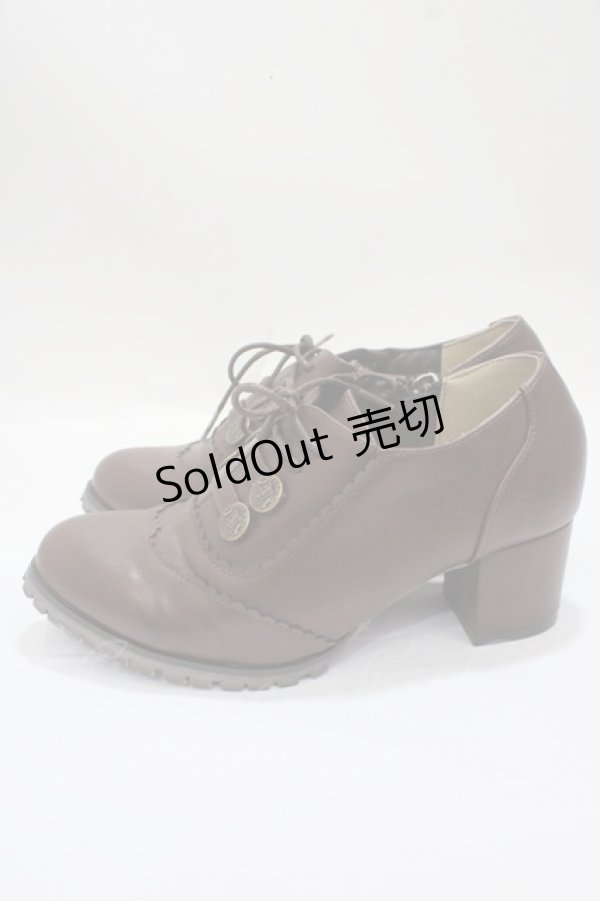 画像2: axes femme / ナポレオンブーティー S 茶 Y-25-04-17-111-AX-SH-SZ-ZY (2)