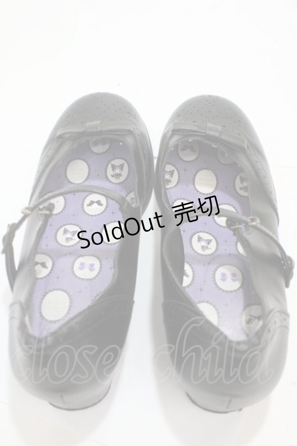 画像3: m petit by misako / サンリオキャラクターズコラボクロミパンプス M 中黒 Y-25-04-17-114-LO-SH-SZ-ZY (3)