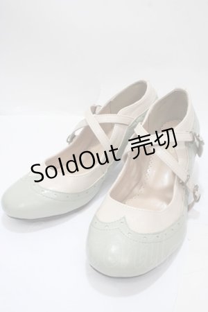 画像: axes femme / クロスストラップパンプス L ミント Y-25-04-17-115-AX-SH-SZ-ZY