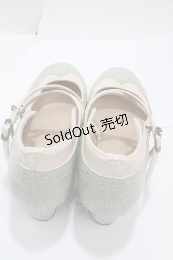 画像3: axes femme / クロスストラップパンプス L ミント Y-25-04-17-115-AX-SH-SZ-ZY (3)