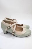 画像4: axes femme / クロスストラップパンプス L ミント Y-25-04-17-115-AX-SH-SZ-ZY (4)