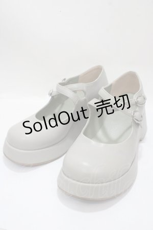 画像: by あしながおじさん / 厚底ダブルストラップシューズ 24.0 ミント Y-25-04-17-119-LO-SH-SZ-ZY