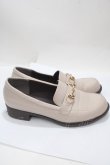 画像4: あしながおじさん / ストラップ付きパンプス 24.5 ベージュ Y-25-04-17-120-PU-SH-SZ-ZY (4)
