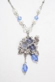 画像1: axes femme / 紫陽花モチーフネックレス  シルバー Y-25-04-17-018-AX-AC-SZ-ZY (1)
