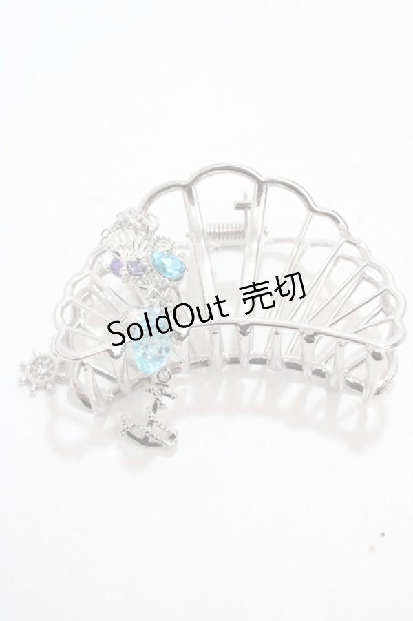画像1: axes femme / 海底モチーフヘアクリップ  シルバー Y-25-04-17-022-AX-AC-SZ-ZY (1)