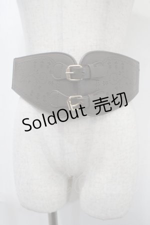 画像: axes femme / 太ベルト  茶 Y-25-04-17-036-AX-AC-SZ-ZT150-F001