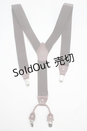 画像: axes femme / サスペンダー  ブラウン Y-25-04-17-051-AX-ZA-SZ-ZY