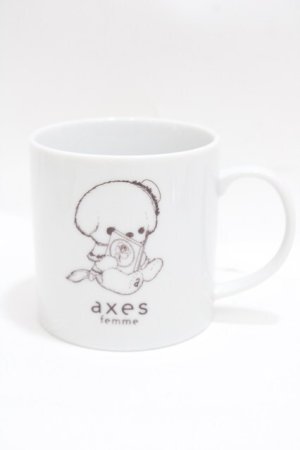 画像: axes femme / オリジナルマグカップ  白 Y-25-04-17-057-AX-ZA-SZ-ZY
