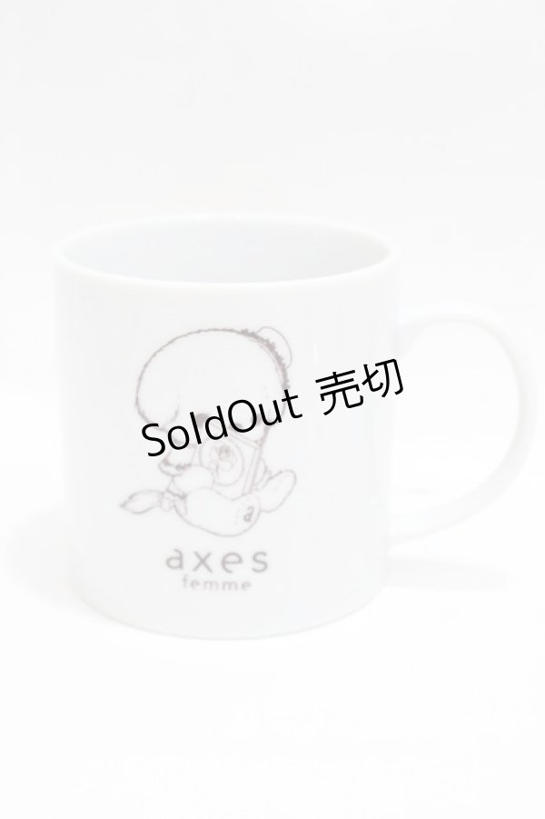 画像1: axes femme / オリジナルマグカップ  白 Y-25-04-17-057-AX-ZA-SZ-ZT488 (1)