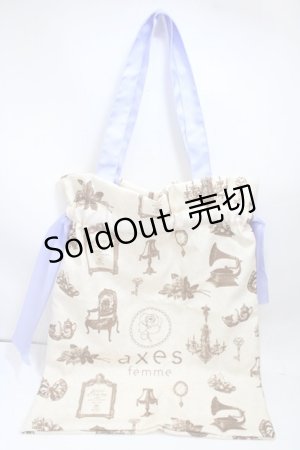 画像: axes femme / 2017福袋バッグ  生成り Y-25-04-17-059-AX-BG-SZ-ZY