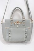 画像1: axes femme POETIQUE / ロココビジュー金具バッグ 230×325×100mm グリーン Y-25-04-17-060-AX-BG-SZ-ZY (1)