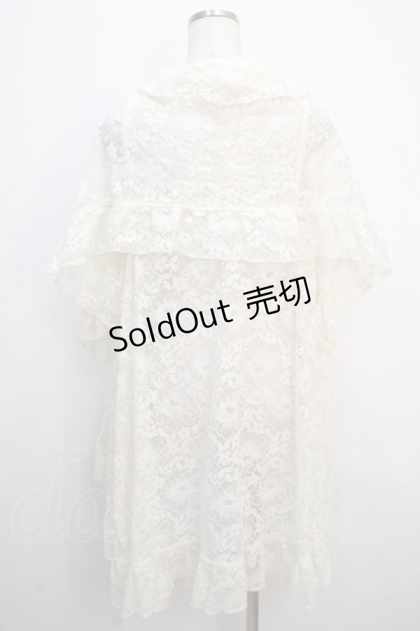 画像2: axes femme / 総レース3WAYカーディガン M キナリ Y-25-04-20-069-AX-TO-SZ-ZY (2)