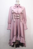画像1: ManonMimie / Fish-tail Harness Goth ワンピース F ピンク Y-25-04-20-083-LO-OP-SZ-ZY (1)