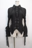 画像1: Ozz oneste / Rosy clown 薔薇刺繍入りブラウス  黒 Y-25-04-20-092-OO-BL-SZ-ZY (1)