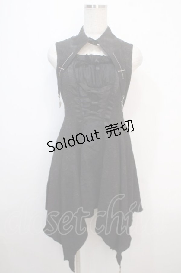 画像1: Hoshibako Works / Rozen Maiden x HoshibakoWorks　水銀燈ジャンパースカート  ジャガード×ブラック Y-25-04-20-107-LO-OP-SZ-ZY (1)