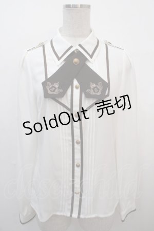 画像: Amavel / リバーシブルクロスタイブラウス F ブラウン Y-25-04-20-011-CA-BL-SZ-ZY