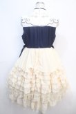 画像2: Doll Paradise / 燕刺繍中華ワンピース 1 紺 Y-25-04-20-108-LO-OP-SZ-ZY (2)