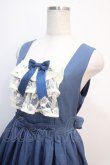 画像3: axes femme kawaii / オリビアジャンパースカート  ブルー Y-25-04-20-112-AX-OP-SZ-ZY (3)