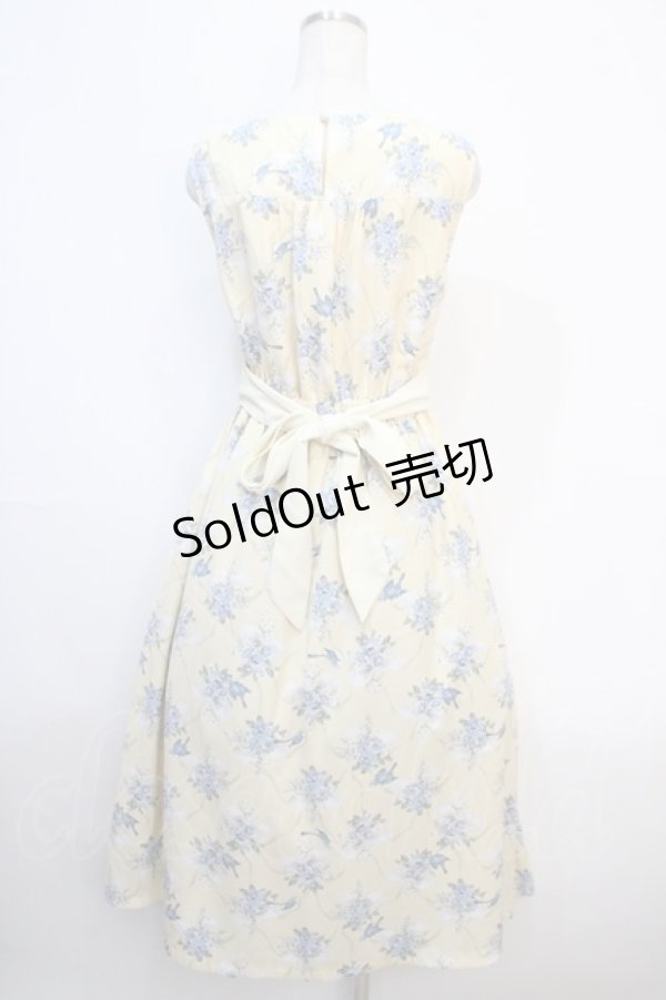 画像2: axes femme POETIQUE / フロレゾンロングワンピース  イエロー Y-25-04-20-115-AX-OP-SZ-ZY (2)