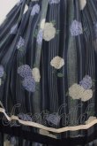 画像3: axes femme / 紫陽花シフォンワンピース  紺 Y-25-04-20-121-AX-OP-SZ-ZY (3)