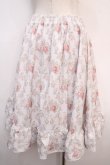 画像2: mellfy memory / Princess Rococo Rose lace スカート M/LONG ピンク Y-25-04-20-125-LO-SK-SZ-ZY (2)