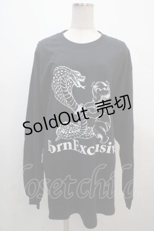 画像: MILKBOY / SNAKE BOY L.S. TEE  ブラック Y-25-04-20-050-MB-TO-SZ-ZY