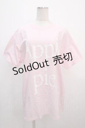 画像: LAND by MILKBOY / APPLE PIE　Tシャツ L ピンク Y-25-04-20-051-MB-TS-SZ-ZY