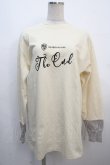 画像1: MILKBOY / THE END ロングスリーブ TEE  アイボリー Y-25-04-20-054-MB-TS-SZ-ZY (1)