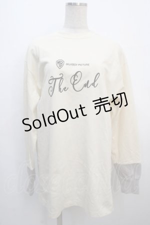 画像: MILKBOY / THE END ロングスリーブ TEE  アイボリー Y-25-04-20-054-MB-TS-SZ-ZY