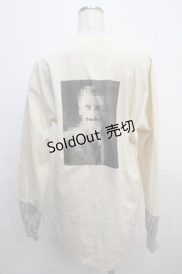 画像2: MILKBOY / THE END ロングスリーブ TEE  アイボリー Y-25-04-20-054-MB-TS-SZ-ZY (2)