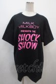 画像1: MILKBOY / SHOCK SHOW TEE L ブラック Y-25-04-20-055-MB-TO-SZ-ZY (1)