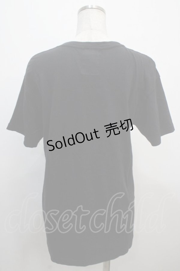 画像2: yaponskii / よだれベアTシャツ 2 ブラック Y-25-04-20-056-PU-TO-SZ-ZY (2)
