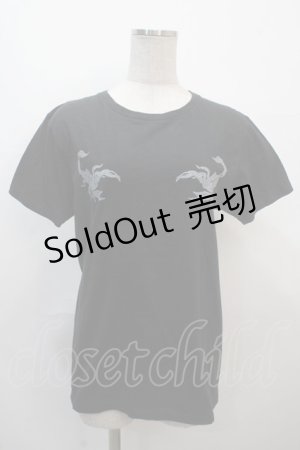 画像: MILKBOY / SCORPION TEE S ブラック Y-25-04-20-059-MB-TO-SZ-ZY