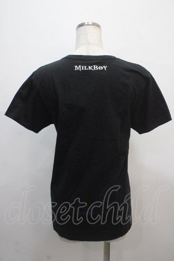 画像2: MILKBOY / SCORPION TEE S ブラック Y-25-04-20-059-MB-TO-SZ-ZY (2)