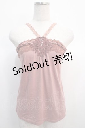 画像: axes femme / キャミソール   Y-25-04-21-008-AX-TO-SZ-ZY