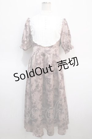 画像: m petit by misako / トワルドジュイワンピース  ピンク Y-25-04-21-078-LO-OP-SZ-ZY