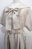 画像3: Physical Drop / セーラーワンピース  ベージュ Y-25-04-21-084-LO-OP-SZ-ZY (3)