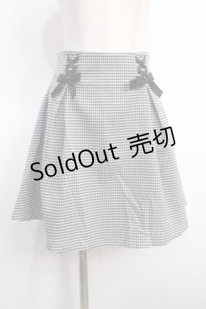画像: Ank Rouge / リボンスピンドルハイウエストフレアースカート M A Y-25-04-21-091-CA-SK-SZ-ZY