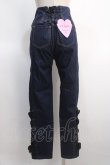 画像2: axes femme POETIQUE / ハイウエストデニムパンツ M インディゴ Y-25-04-21-092-AX-PA-SZ-ZY (2)
