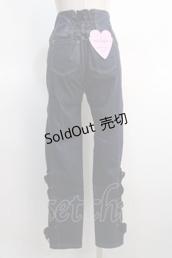 画像2: axes femme POETIQUE / ハイウエストデニムパンツ M インディゴ Y-25-04-21-092-AX-PA-SZ-ZY (2)