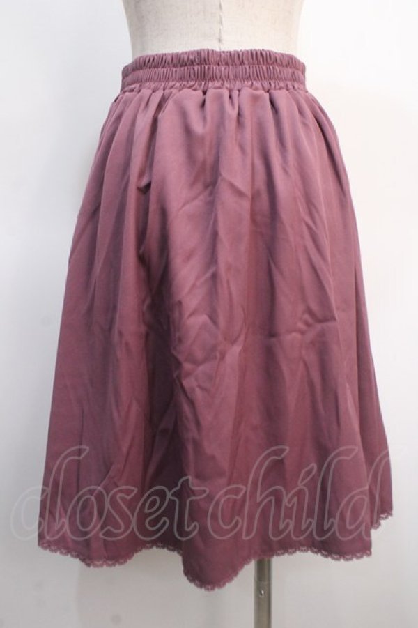 画像2: axes femme POETIQUE / レターポケットタックスカート M ピンク Y-25-04-21-099-AX-SK-SZ-ZY (2)