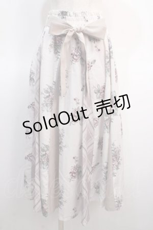 画像: axes femme / パッチワークミディスカート F ピンク Y-25-04-21-103-AX-SK-SZ-ZI