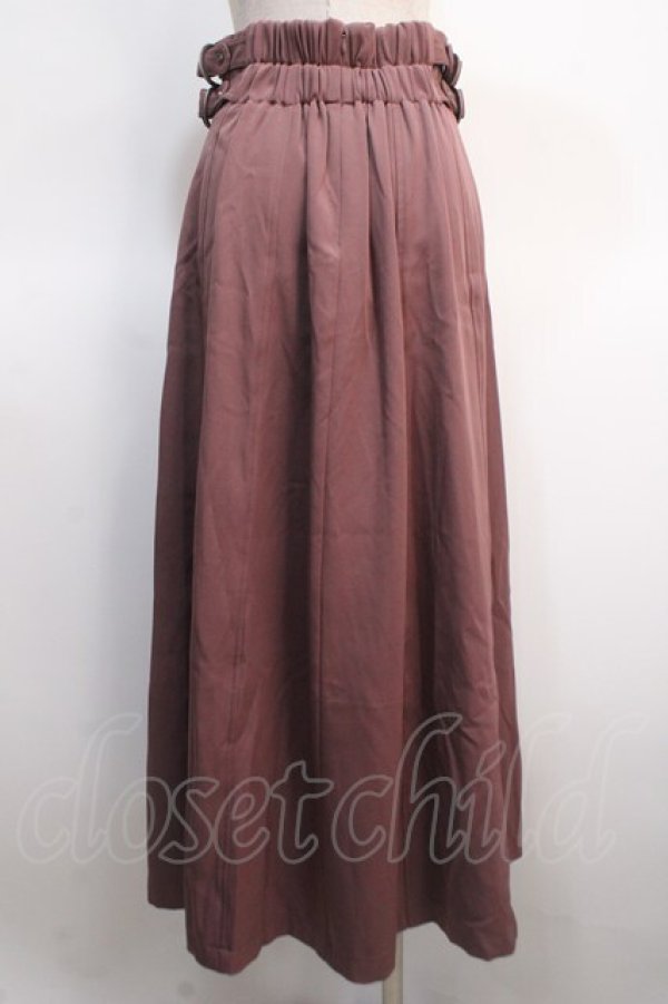 画像2: axes femme / ハイウエストロングスカート F ピンク Y-25-04-21-104-AX-SK-SZ-ZI (2)