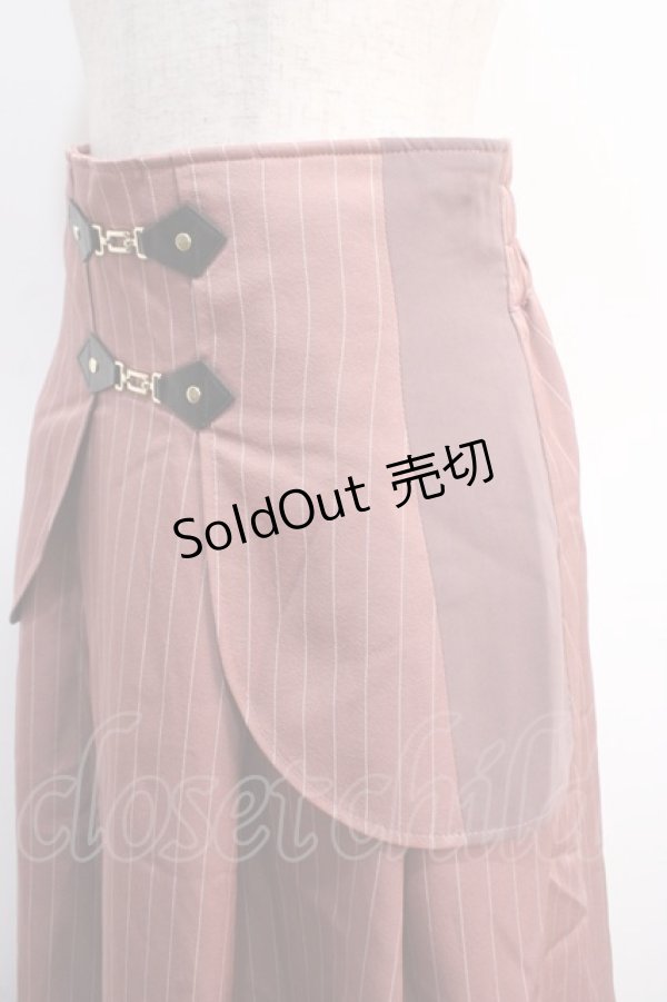 画像3: axes femme POETIQUE / コルセット風デザインスカート  ピンク Y-25-04-21-106-AX-SK-SZ-ZI (3)