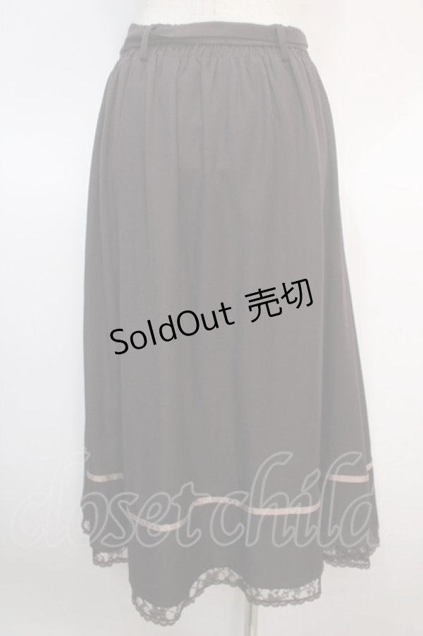 画像2: axes femme / マルチWAYフリルスカート  ブラウン Y-25-04-21-125-AX-SK-SZ-ZY (2)