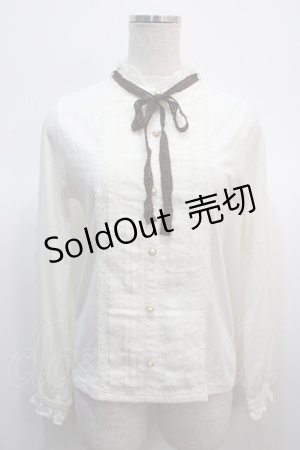 画像: axes femme / ブラウス風カットソー  キナリ Y-25-04-21-016-AX-TO-SZ-ZY