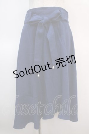 画像: axes femme / イレヘムスカート M 紺 Y-25-04-21-144-AX-TO-SZ-ZI