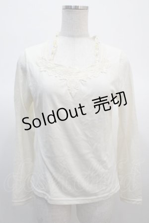 画像: axes femme / ストラップ付きカットソー  キナリ Y-25-04-21-018-AX-TO-SZ-ZY