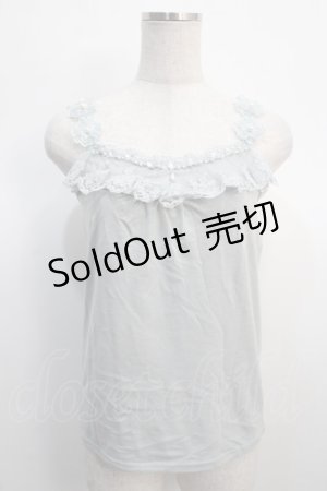 画像: axes femme / お花ストラップキャミ   Y-25-04-21-005-AX-TO-SZ-ZY